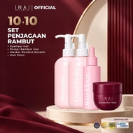 Henna Hair Care by Inai Republic- Henna Shampoo - Henna Conditioner - Keratin Hair Mask (Peach Fragr
