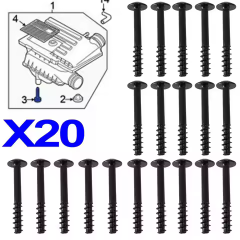 20x For Vauxhall Opel Insigna A Mokka X MK1 ASTRA J MK6 Cascada Air Filter Cleaner Intake Box Housin