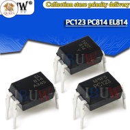 QC 10PCS PC814 PC123 EL814 DIP-4 LTV814 DIP 814 Compatible optocoupler authentic 芯片