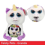 Bhtrade Funny Face Changing Soft Toys Adorable Stuffed Plush Angry Animals Feisty Pets Doll Crooked