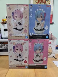 Re zero 一番賞 A賞 尾賞 雷姆 拉姆 胸像 獸耳
