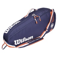 Tas Tenis Wilson Roland Garros Team Navy 3pk 6pk/ Tennis Bag Wilson Original