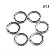 6pcs Oil Drain Plug Anti-Crush Washer Gasket Set Oil Drain Plug Crush Washer 16mm 803916010 For Cros