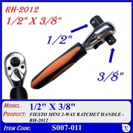 S007-011 1/2" X 3/8" RH 2012 FIESTO MINI 2-WAY RATCHET HANDLE