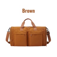 Foldable Travel Duffel Bag Sport Gym Bag Large Capacity Carry On Luggage Hand Carry Beg Balik Kampun