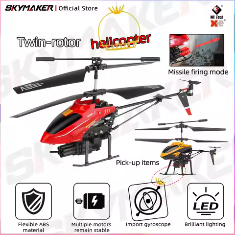Wltoys V388 V398-C RC Drone 3.5CH Colorful Lights 2.4G Remote Control Safe Fall-resistant Mini Helic