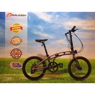 LAVIA 20” FOLDING BIKE 9 SPD (Mechanical)