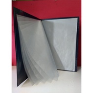 Isian Plastik Map Raport map ijazah Mika doffBuram 100 lembar