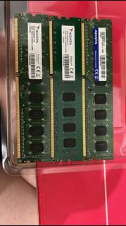 Adata DDR3 1600(11) 8G X16 3條