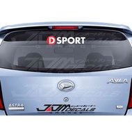 D-Sport Vinyl Sticker