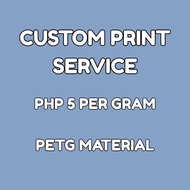 CUSTOM PRINT SERVICE