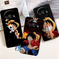 [SHARK ] Softcase Xiaomi Redmi A3 2024 One Piece Anime Motif monkey d Luffy - Redmi A3 Casing - Flex