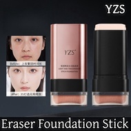 YZS Double-headed Foundation Stick Moisturizing Eraser Foundation Concealer Lasting Waterproof Cosme