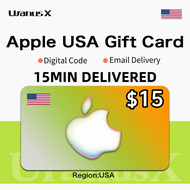 15 USD Apple iTunes Gift Card⚡iTunes card USA Apple Code US iTunes App Store Card⚡UranusX_MY [24/7 E