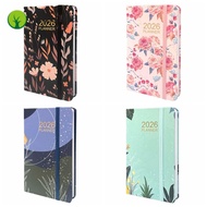 MEIHUAA 2026 Pocket Planner, Weekly and Monthly A6 Pocket Calendar 2026, Schedule Organizer Agenda J