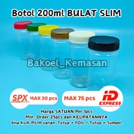 Sambal Bottle Sambal Bottle/ Sambal Jar/ 175ml 200ml ROUND SLIM