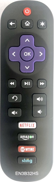 USARMT Replaced Sharp EN3B32HS Remote with Netflix Amazon Showtime Sling Channel Keys for Sharp TV L