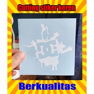 DC cutting stickers with cool sticker spots