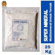 Super Mineral 25 Kg - Super Mineral Premix Sapi - Premix Kambing - Mineral Kambing - Mineral Ternak 
