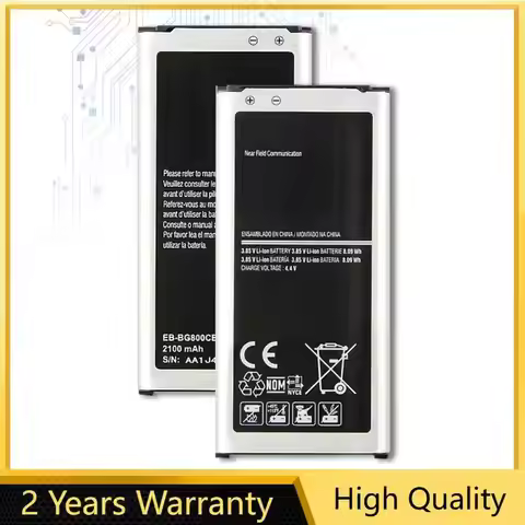 Battery for Samsung Galaxy S5 Mini, EB-BG800BBE, 2100mAh, Track Code, G800F, G800H S5mini