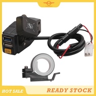 [CloudsMiles] C1FB 20-80V E-Bike Handlebar USB Charger 24V 36V 48V 60V QC3.0 Quick Charger Adapter(R
