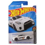 Hot Wheels Nissan LBWK GTR-R35 White