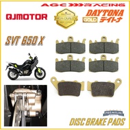 QJMOTOR DISC BRAKE PADS SVT 650X GOLD QUALITY