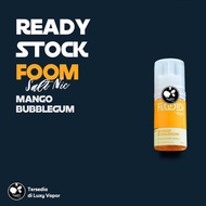 Flooid Foom Yellow Gummy Mango Bubblegum Salt Nic Liquid