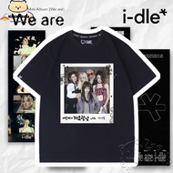 I-dle Tshirt I-DLE (G)I-DLE Tshirt I-dle (아이들) 8th Mini Album [We Are] Tshirt Unisex S-5XL#001