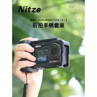 ☘️ Sports camera handle grip ☘️ action camera accessories readystock NITZE Nicai Suitable for Dji Da