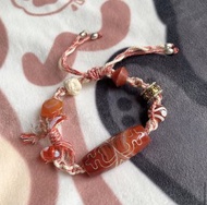 ▪️藏式手工設計款 措銀色纏絲原石鑲嵌天珠 雙寶瓶·一眼·綠度母·蓮花▪️