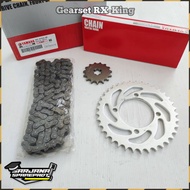 Gearset Girset Gear Gear Set Chain Rante Motor Yamaha Antem RX King RXK RXS RXZ