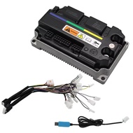 Ligent Programmable EM100GTS 72360S 200A 3kw Pengawal DC Tanpa Berus QS Motor Motosikal Elektrik Sku