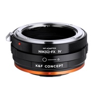 K&amp;F Concept Adapter IV PRO High Precision for Nikon F/D/G Mount Lens to Fujifilm X Camera X-M1 X-Pro1