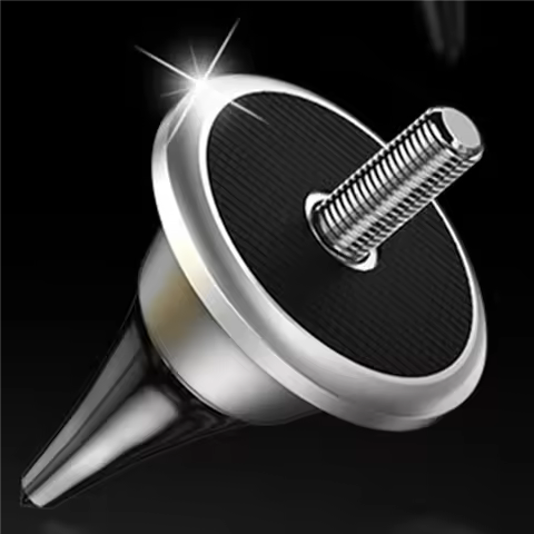 M05K 8X Speaker Isolation Spike Feet Stand Damper Cone For Hifi Audio Turntable Recorder AMP M8 Silv