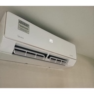 5 TICKS Midea Inverter System 2 Aircon + FREE Dismantle &amp;  Dispose Old Aircon + FREE Installation + FREE 6 YEAR Warranty