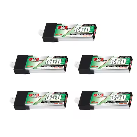 GAONENG GNB 3.8V 350mAh 1S 70C HV Lipo Battery For EFLITE Blade mCPX FBL100 Nano QX 3D Helicopter FP
