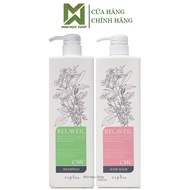 Dầu gội xả siêu phục hồi Napla Relaveil CMC 1000ML