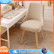 HAP-Dining Chair 360°Rotatable Home Chairs Cafeteria Chair Kerusi Tangan Solid Wood Chair Armchair C