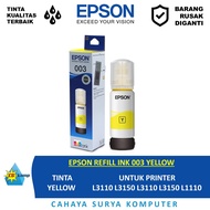EPSON REFILL INK 003 YELLOW PRINTER L3110 L3150 L3110 L3150 L1110