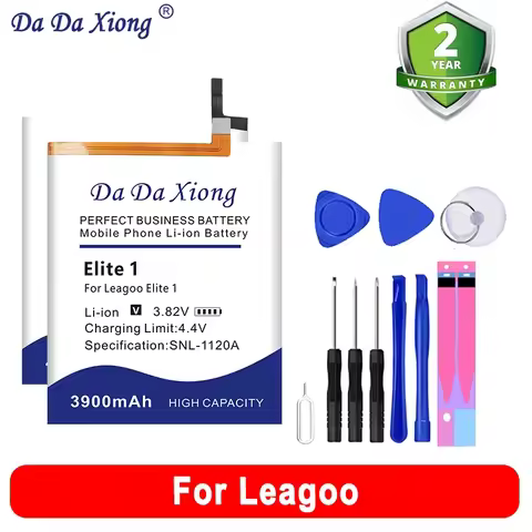 BT-507P BT-401P BT-6009 BT-6202 BT-5701 Elite1 BT-518 Battery For Leagoo Shark Alfa Elite 1 3 4 Z6 M