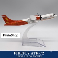 miniatur diecast pesawat ATR Firefly bahan full besi ada dudukan panjang 16 cm