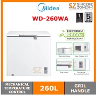 MIDEA WD260WA CHEST FREEZER 260L (WD-260WA)