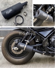 ท่อ Diabolus Super Bom Slip-on for Honda Rebel 500