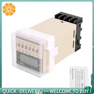 AC 220V 5A Programmable Double Delay Relay Device Tool DH48S-S