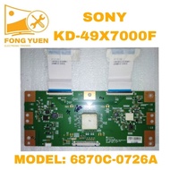 KD-49X7000F SONY TV TCON BOARD KD49X7000F