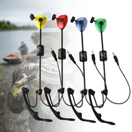 JSFUN 4Pcs Carp Fishing Bite Indicator ABS Fishing Swing Signal Receiver Portable Bite Alarm Indicat