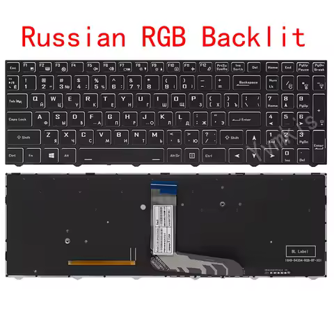 US/Russian Keyboard for Gigabyte Gaming G5 GD KD MD G5 KC-5US1130SH G7 KC G7 GD MD CLEVO N15Z3 PB70 