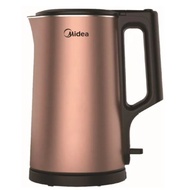 [ready stock] Midea MK-17PJ -Cool Touch double wall electric jug kettle (MK17PJ)