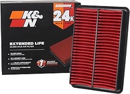 K&N Engine Air Filter: Extended Life 24,000 Mile Replacement Air Filter: Compatible with 2010-2019 M